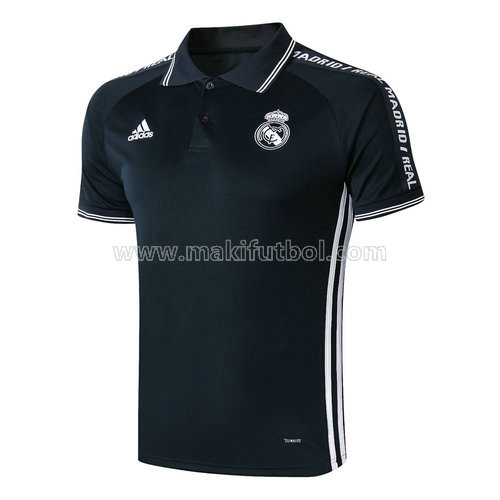 camiseta real madrid polo 2019-20 negro